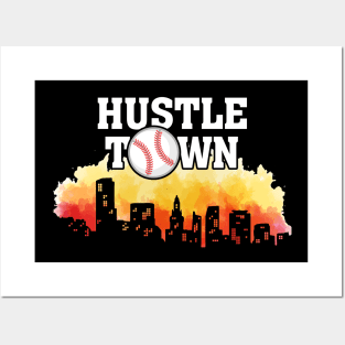 Hustle Town Houston Playoff Baseball Posters and Art